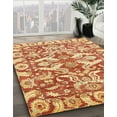 thumbnail image 2 of Ahgly Company Indoor Rectangle Abstract Chrome Gold Yellow Abstract Area Rugs, 4' x 6', 2 of 6