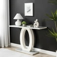 thumbnail image 5 of Danya B. Hans Cream Abstract Intersecting Circle Tender Couple Decorative Accent Matte Ceramic Sculpture Figure, 5 of 7