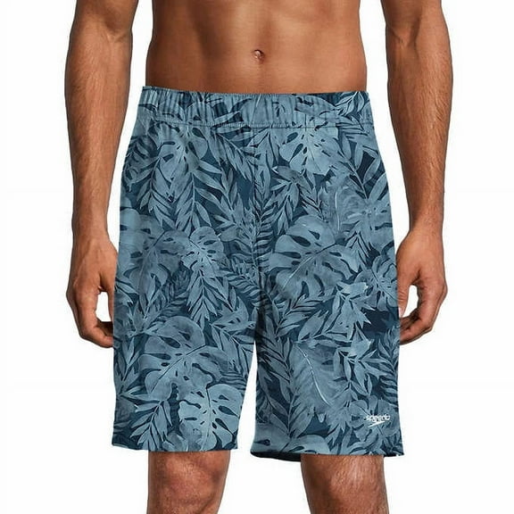 Speedo Mens Tech Volley Shorts (China Blue, Small)