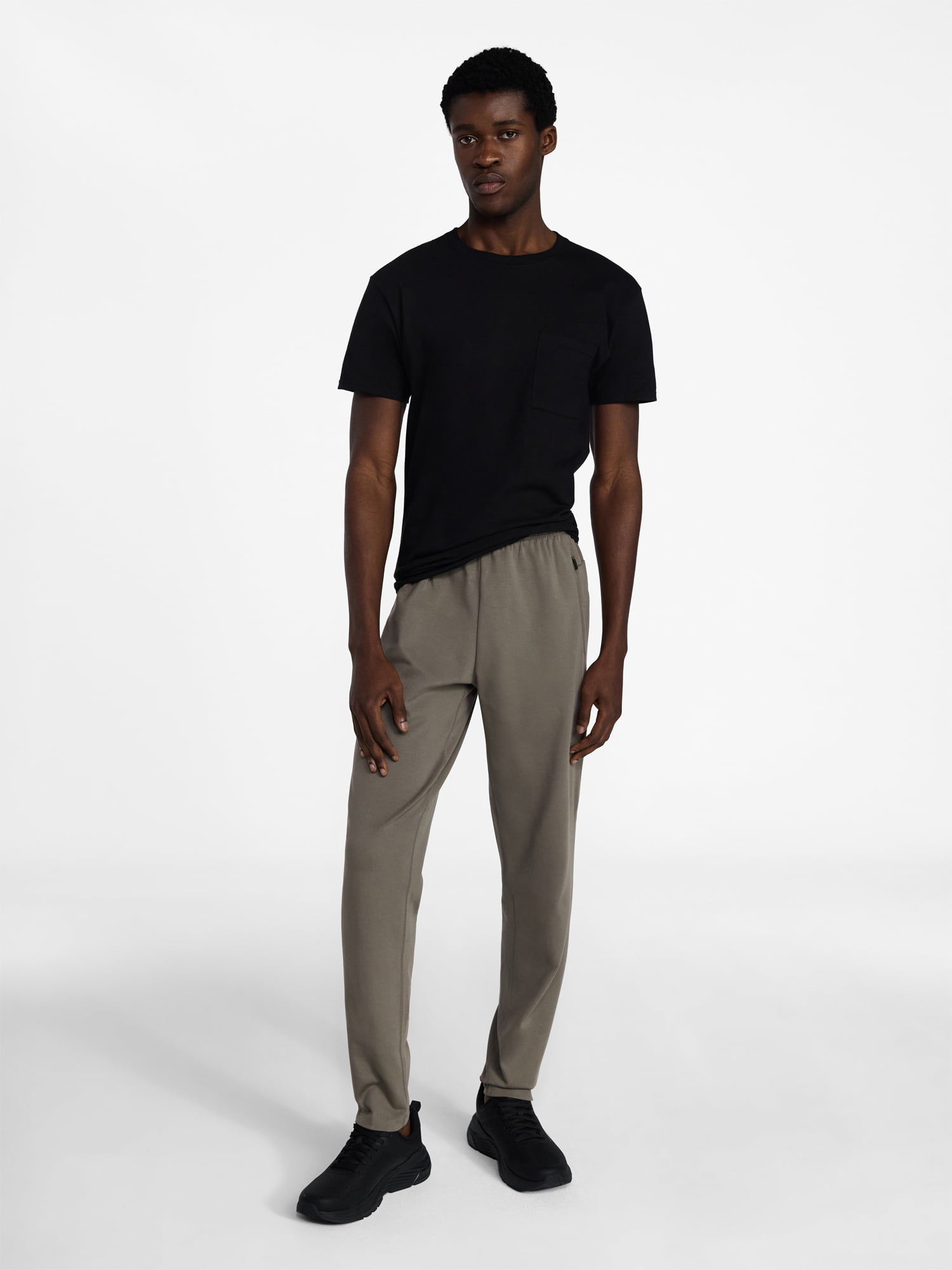 Athletic Works Men's and Big Men's Cotton Pocket Tee, Sizes XS-5XL and Tall Sizes