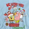 thumbnail image 2 of Spongebob Squarepants We Wish You A Krabby Christmas! Unisex Adult Pull-Over Hoodie, 2 of 5