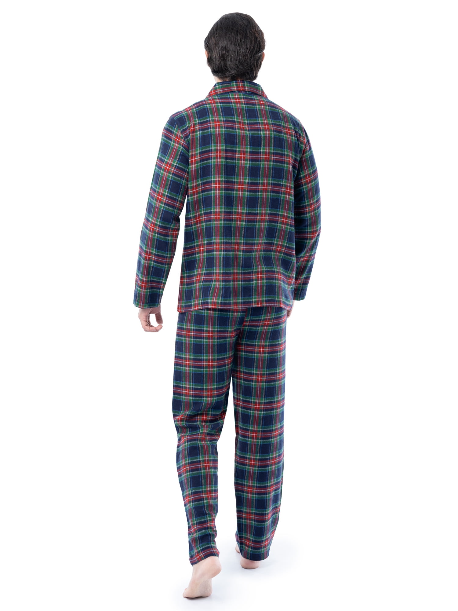 トップス lowlifesupreme flannel pajama shirt Fruit of the Loom Men's Flannel Top and Bottom Pajama Set, Sizes S