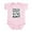Petal Pink, variant on CafePress - Think I'm Cute? Aunt Black Infant Bodysuit - Baby Light Bodysuit, Size Newborn - 24 Months
