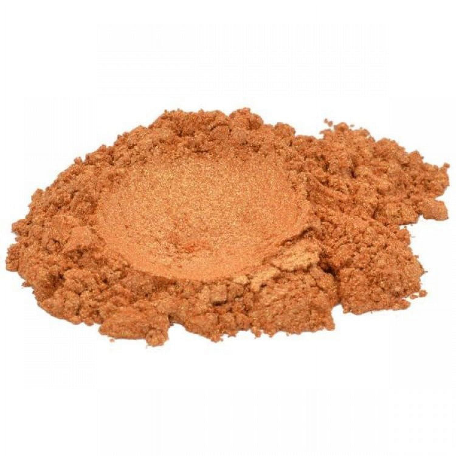 LOVELY LEO / ORANGE / YELLOW MICA COLORANT PIGMENT POWDER COSMETIC GRADE 4 OZ