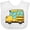 AA-White, variant on Inktastic Cute School Bus Boys or Girls Baby Bib