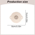 thumbnail image 3 of Microwave Splatter Cover, Reusable Silicone Stretch Lids, Multi-size Silicone Lids Set, Airtight Silicone Bowl Covers, BPA-Free Silicone Food Storage Lids, Heat Lid Cover, 5.12×4.33×0.39 Inch, 3 of 7