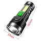 thumbnail image 3 of Linterna COB IPX4 Impermeable Reflector 500LM Iluminación exterior (Verde), 3 of 8
