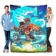 thumbnail image 1 of Golpeador de Dragones anti-pilling, suave, ligera, esponjosa y acogedora de lujo para hogar y cocina – Perfecta para niños y adultos,130X150cm, 1 of 6