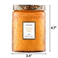 thumbnail image 4 of MEHOOM Cedarwood & Amber Wood Wick Scented Candle, 20oz Large Beeswax & Soy Blend, Clean Burning 100-Hour Candle, Cozy Gift for Home Decor, 4 of 11