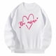 thumbnail image 4 of Hombres Mujeres Cuello Redondo Sudadera Casual Y2K Cuello Redondo para Mujer Otoño Vacaciones Blanco Yuyangstore Sudaderas con cuello redondo, 4 of 8