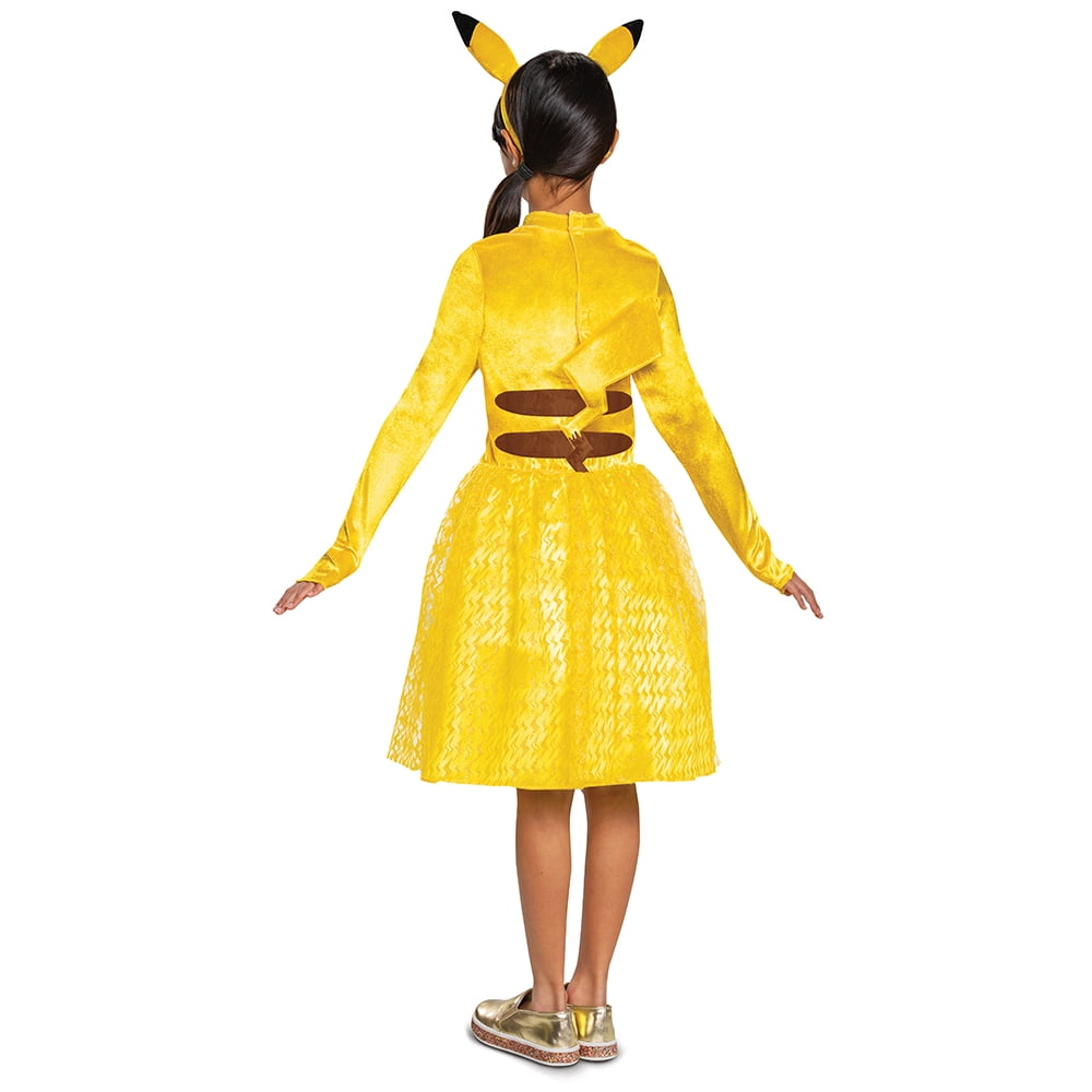 passage Bestudeer Deter Disguise Pokemon Pikachu Girl Classic Halloween Costume - Walmart.com
