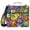 Cat and Dog Graffiti, variant on 3 Ring Zipper Binder with Shoulder Strap Waterproof Trapper Keeper 2 Inch D-Ring 500 Sheets Capacity Watercolor Little Daisy