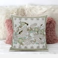 thumbnail image 3 of Honeybee on Flower Indoor/Outdoor Pillow with Removable Cover in Beige Yellow Green Brown26x26, 3 of 4