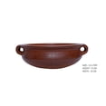 thumbnail image 2 of Clay Pots Or Earthen Kadai For Cooking & Serving - Red, 3.5 Liters, 2 of 4