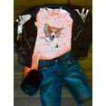 thumbnail image 3 of Corgi Peaking Out Tie Dye Cyclone Men -Image by Shutterstock, Male Small, 3 of 4