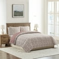 thumbnail image 5 of My Texas House Arden Adult 3-Piece Dusty Mauve Floral Quilt Set, King, 5 of 8