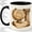 Black, variant on Vintage Globe Accent Mug, 11oz Ceramic Coffee Cup for History Teachers
