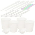 thumbnail image 3 of Kuyiluo resin mixing cups 1 Set Silicone Resin Measuring Cups Tools Stir Sticks Diy Silicone Cups Diy Supplies, 3 of 10