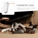 thumbnail image 3 of Bolsa cosmética de viaje a prueba de salpicaduras de 2 piezas Bolsa de brillo cosmético transparente (plata), 3 of 5
