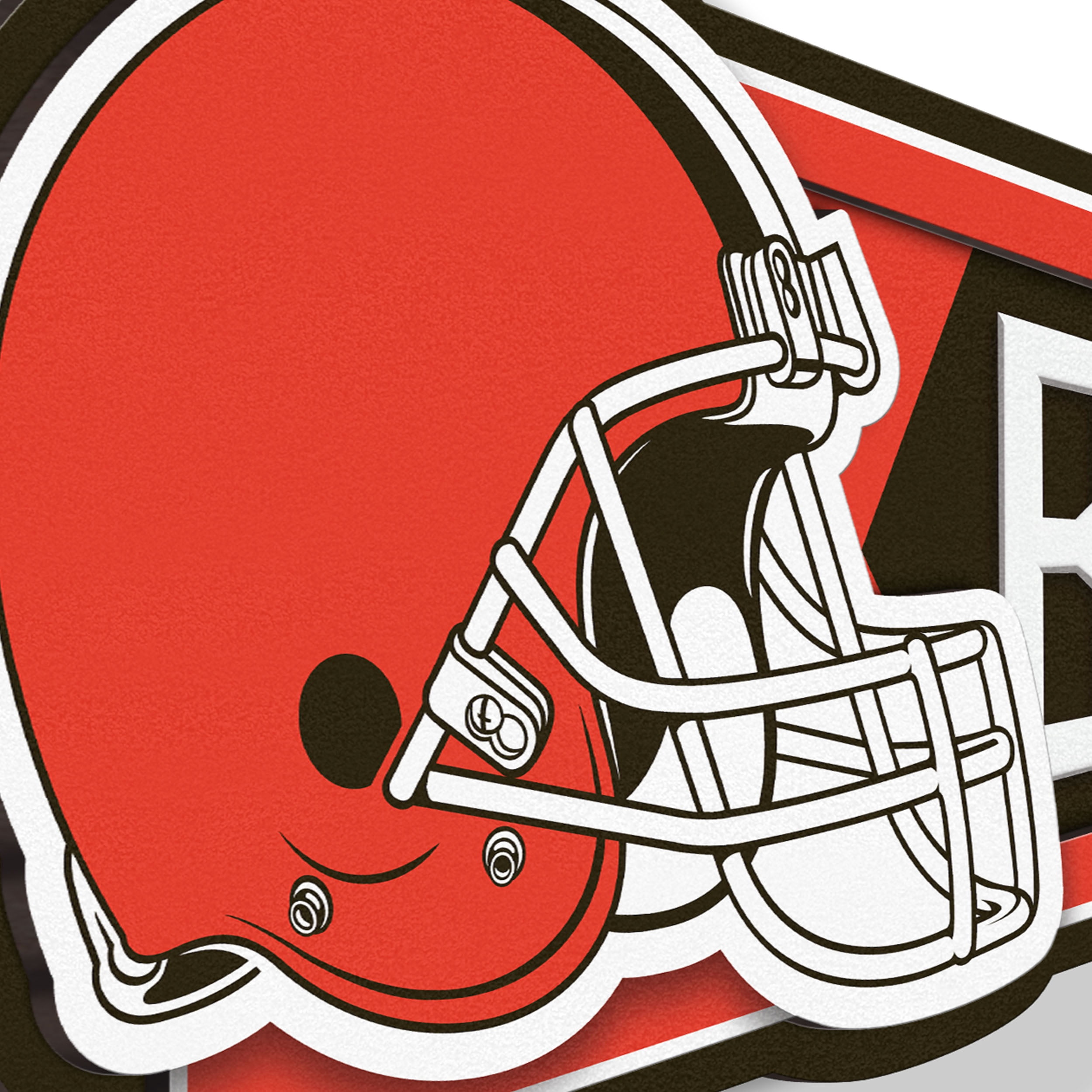 YouTheFan NFL Cleveland Browns Pennant Sign