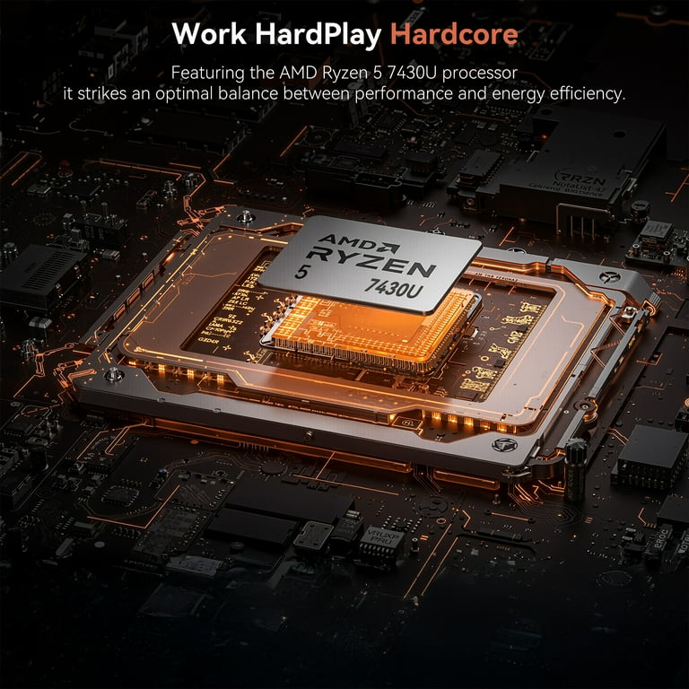 NIPOGI LX15PRO 15.6 in FHD Laptop AMD Ryzen 5 7430U 16GB