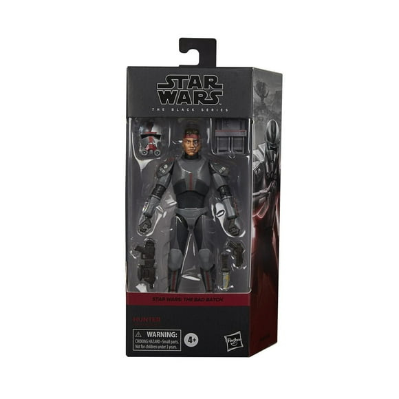 Star Wars The Black Series Bad Batch Hunter 6-Inch-Scale Star Wars: The Clone Wars Collectible Action Figure, Toys For Kids Ages 4 and Up