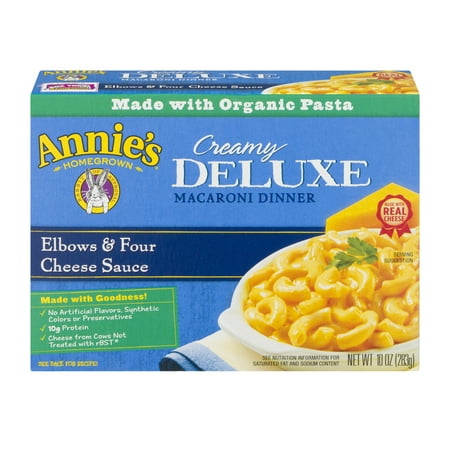Annie's ® Elbows & Four Cheese Sauce Creamy Mac & Cheese 10 oz. Box, 10.0 OZ