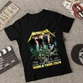 Metallica World Tour 2024 Unisex Tshirt