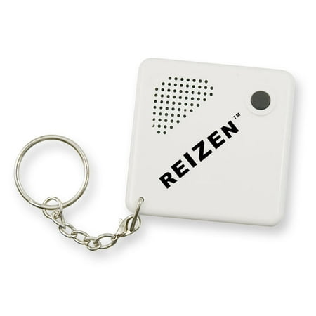 Reizen Talking Keychain Alarm Clock - White
