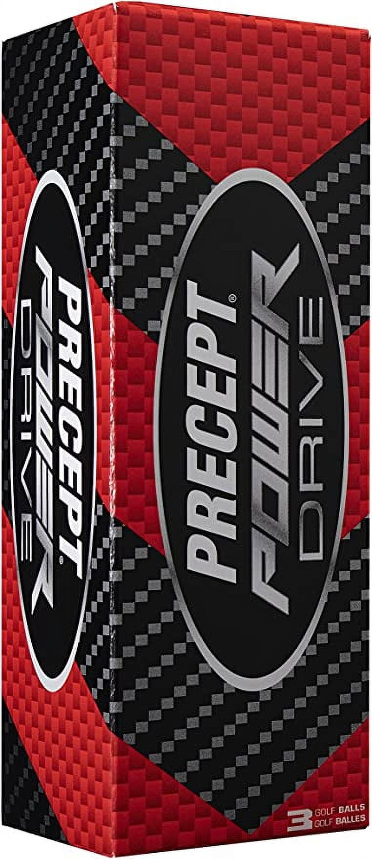 (3 pack) Bridgestone Golf Precept Distance Golf Balls, 15 Pack