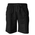 thumbnail image 4 of Kovlvoll Workout Shorts Men Elastic Waist Drawstring Summer Plus Size Casual Athletic Running Short Pants with Pockets, 4 of 6