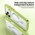 thumbnail image 4 of Allytechgroup Magnetic Case for iPhone 16 Pro Max, Compatible with Mag-safe Slim Lightweight Hard PC Rugged Shockproof Protective Non-Slip Back Cover Compatible with iPhone 16 Pro Max, Green, 4 of 8