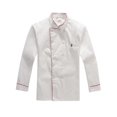 thumbnail image 1 of Chaqueta Uniforme de Chef Sunnimix Unisex Cruzado con Bolsillo Izquierdo, 1 of 8