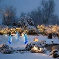 thumbnail image 6 of Uuiauoio LED Penguin Outdoor Christmas Decorations with Glitter and Battery Lights for Garden Patio Party Festive Holiday Yard Decor, 6 of 6