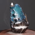 thumbnail image 3 of 1pc,Ceramic Incense Burner Waterfall Lotus Incense Burner Censer Lotus Flower Shape Home Crafts Ornament Decoration Ornament (Without Incense）, 3 of 6