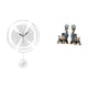 thumbnail image 5 of Reloj de pared,Reloj de pared decorativo para baño y dormitorio.,Figura de elefante,Figuras de elefantes,estatuas,adornos de animales,Escultura coleccionable para dormitorio,decoración del, 5 of 8