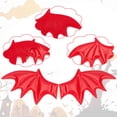 thumbnail image 4 of 2 estilos 20 piezas de alas de murciélago de cuero para Halloween, manualidades de bricolaje, alas de murciélago, murciélagos espeluznantes, decoraciones de Halloween para adornos para el ca, 4 of 5