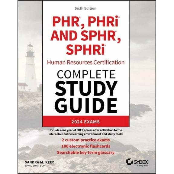 Sybex Study Guide Phr, Phri and Sphr, Sphri Human Resources Certification Complete Study Guide: 2024 Exams, (Paperback)