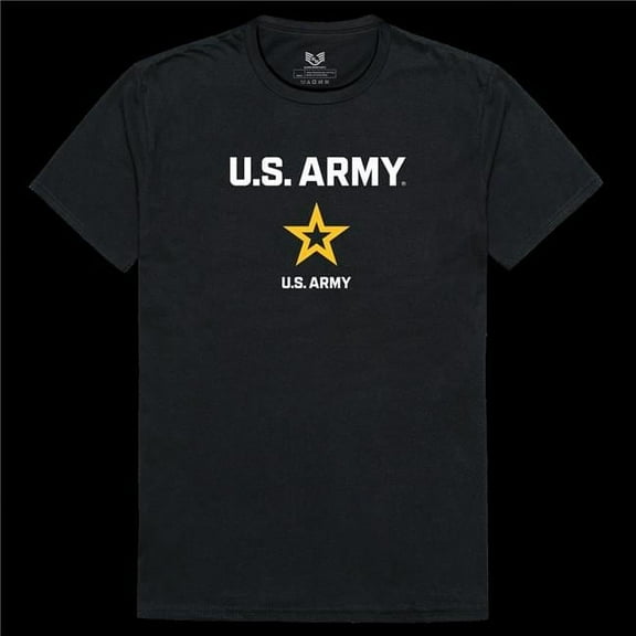 Rapid Dominance RS2-A57-BLK-02 US Army 57 Relaxed Graphic T-Shirt - Black - Medium