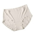 thumbnail image 5 of Mgmyaa Women's 5-Pack Soft Cotton Fresh Feel Briefs High Waist Stretchy Skin-Friendly Panties for Women 4 Pack, 5 of 6