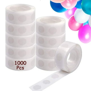 Glue Dots, Removable Dots, Double-Sided, 1/2, .5 Inch, 60 Dots, DIY Craft  Glue Tape, Sticky Adhesive Glue Points, Liquid Glue Alternative, Clear