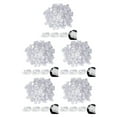 thumbnail image 3 of Wweixi 100x White Easy Installation Plastic Curtain Track Hooks Strong And Sturdy Convenient For Any 5Set, 3 of 6