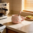 thumbnail image 4 of Tauxra White Ceramic Candlestick Easter Desktop Decorative Ornament, 4 of 6