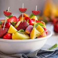 thumbnail image 5 of Fruit Picks Bamboo Picks Fruit suitable forks Artistic Toothpicks Cocktail Picks Sandwich Picks Decorative Cocktail Sticks, 5 of 5
