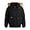 Raven Black, variant on Men’s Big & Tall Winter Jacket– Heavyweight Bomber Parka Coat – for Men (M-5XL)