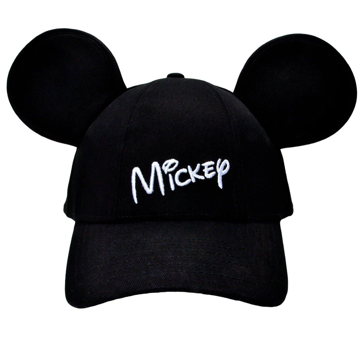 Disney Mickey Mouse Boys Black Baseball Cap with Ears  display picture 3