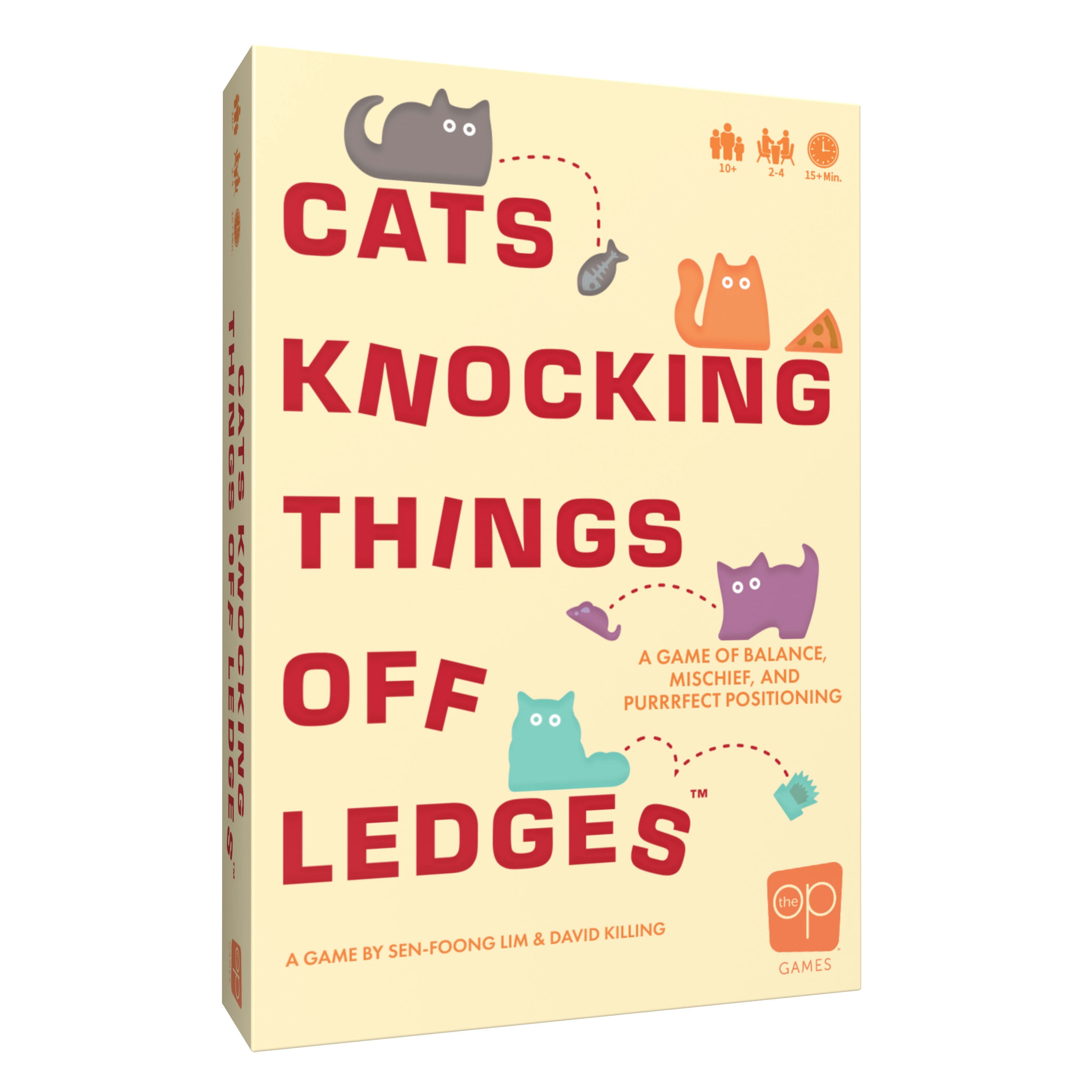 USAopoly Cats Knocking Things Off Ledges jeu de plateau
