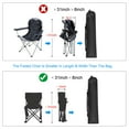 thumbnail image 5 of Uxcell 3Pcs Camp Chair Replacement Bag Folding Tripod Carry Bag with Handles Black 31x8 Inch, 5 of 7