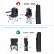 thumbnail image 5 of Uxcell 3Pcs Bolsa de Reemplazo para Silla de Camping, Bolsa de Transporte de Trípode Plegable con Mangos Negra 31x8 Pulgadas, 5 of 7