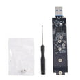 thumbnail image 1 of NVMe to USB Adapter, M.2 SSD to USB 3.1 Type A Cards Key Based Fast Hard X5X0, 1 of 8